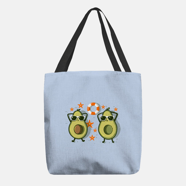 Summertime Avocados-None-Basic Tote-Bag-erion_designs