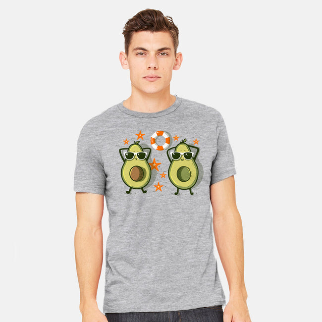 Summertime Avocados-Mens-Heavyweight-Tee-erion_designs