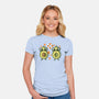 Summertime Avocados-Womens-Fitted-Tee-erion_designs