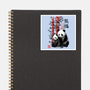 Panda And Cub Sumi-e-None-Glossy-Sticker-DrMonekers
