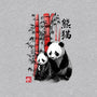 Panda And Cub Sumi-e-Unisex-Pullover-Sweatshirt-DrMonekers