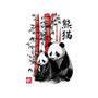 Panda And Cub Sumi-e-None-Memory Foam-Bath Mat-DrMonekers