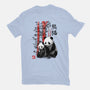 Panda And Cub Sumi-e-Womens-Basic-Tee-DrMonekers