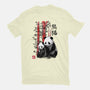 Panda And Cub Sumi-e-Mens-Basic-Tee-DrMonekers