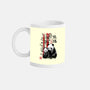 Panda And Cub Sumi-e-None-Mug-Drinkware-DrMonekers