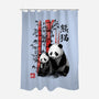 Panda And Cub Sumi-e-None-Polyester-Shower Curtain-DrMonekers
