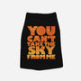 You Can't Take the Sky-cat basic pet tank-geekchic_tees