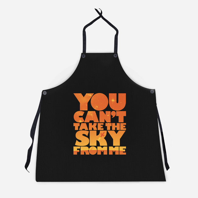 You Can't Take the Sky-unisex kitchen apron-geekchic_tees