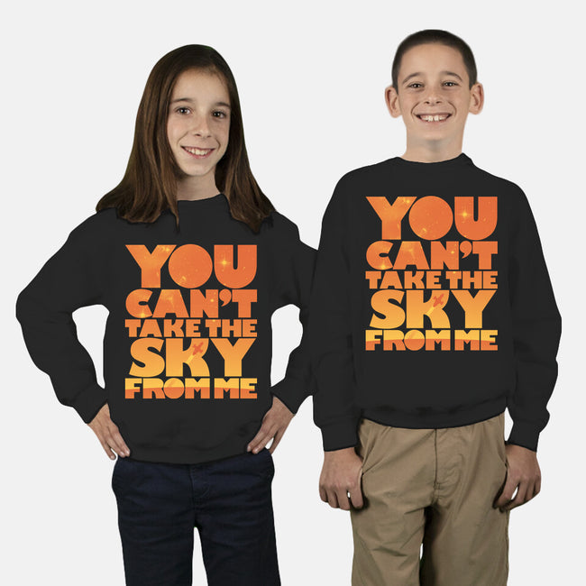 You Can't Take the Sky-youth crew neck sweatshirt-geekchic_tees
