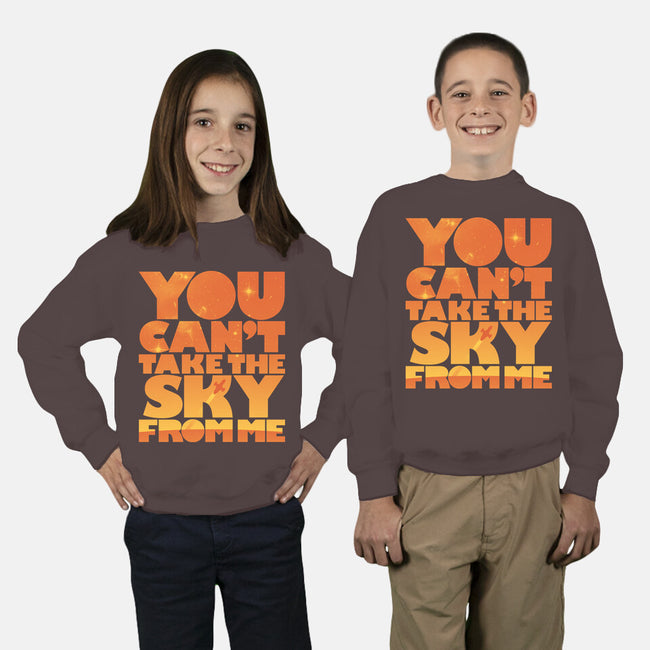 You Can't Take the Sky-youth crew neck sweatshirt-geekchic_tees