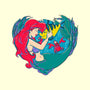 Mermaid Love-None-Glossy-Sticker-ellr