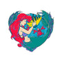 Mermaid Love-None-Adjustable Tote-Bag-ellr