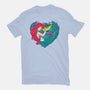 Mermaid Love-Unisex-Basic-Tee-ellr