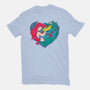 Mermaid Love-Womens-Basic-Tee-ellr