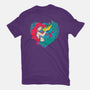 Mermaid Love-Womens-Basic-Tee-ellr