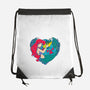 Mermaid Love-None-Drawstring-Bag-ellr