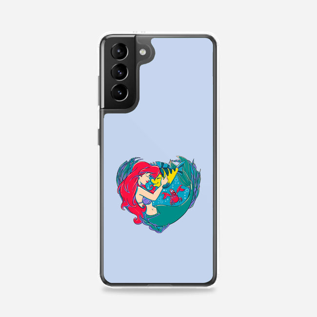 Mermaid Love-Samsung-Snap-Phone Case-ellr