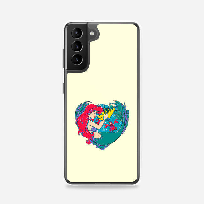 Mermaid Love-Samsung-Snap-Phone Case-ellr