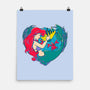 Mermaid Love-None-Matte-Poster-ellr
