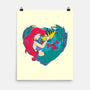 Mermaid Love-None-Matte-Poster-ellr