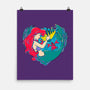 Mermaid Love-None-Matte-Poster-ellr