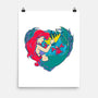 Mermaid Love-None-Matte-Poster-ellr