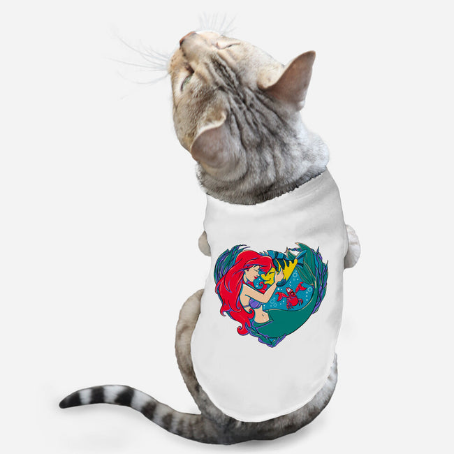 Mermaid Love-Cat-Basic-Pet Tank-ellr