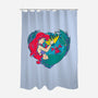 Mermaid Love-None-Polyester-Shower Curtain-ellr