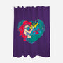 Mermaid Love-None-Polyester-Shower Curtain-ellr
