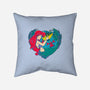 Mermaid Love-None-Removable Cover w Insert-Throw Pillow-ellr