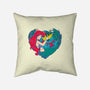 Mermaid Love-None-Removable Cover w Insert-Throw Pillow-ellr
