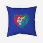 Mermaid Love-None-Removable Cover w Insert-Throw Pillow-ellr