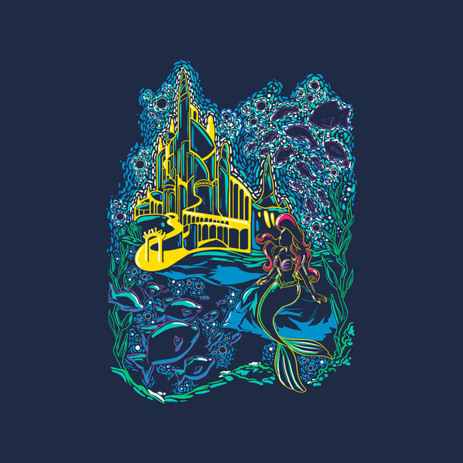 Impressionist Mermaid-None-Drawstring-Bag-ellr