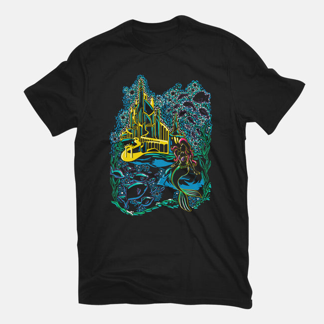 Impressionist Mermaid-Unisex-Basic-Tee-ellr
