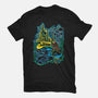 Impressionist Mermaid-Womens-Fitted-Tee-ellr