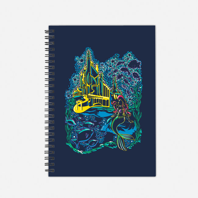Impressionist Mermaid-None-Dot Grid-Notebook-ellr