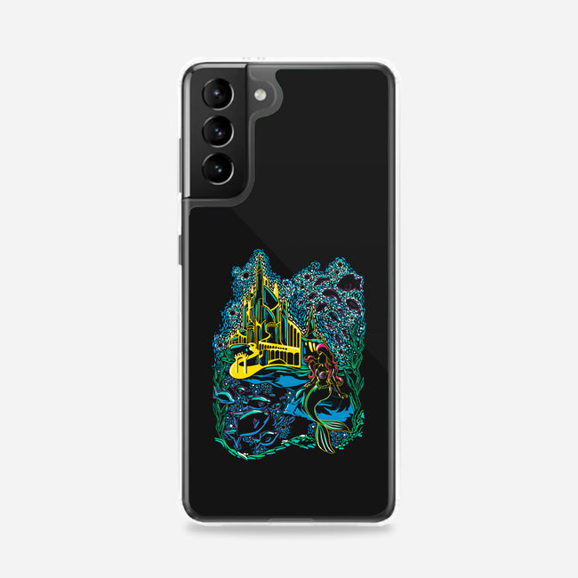 Impressionist Mermaid-Samsung-Snap-Phone Case-ellr