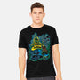 Impressionist Mermaid-Mens-Heavyweight-Tee-ellr