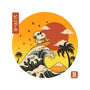 The Great Beagle Off Kanagawa-Dog-Basic-Pet Tank-retrodivision