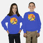 The Great Beagle Off Kanagawa-Youth-Crew Neck-Sweatshirt-retrodivision