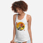 The Great Beagle Off Kanagawa-Womens-Racerback-Tank-retrodivision