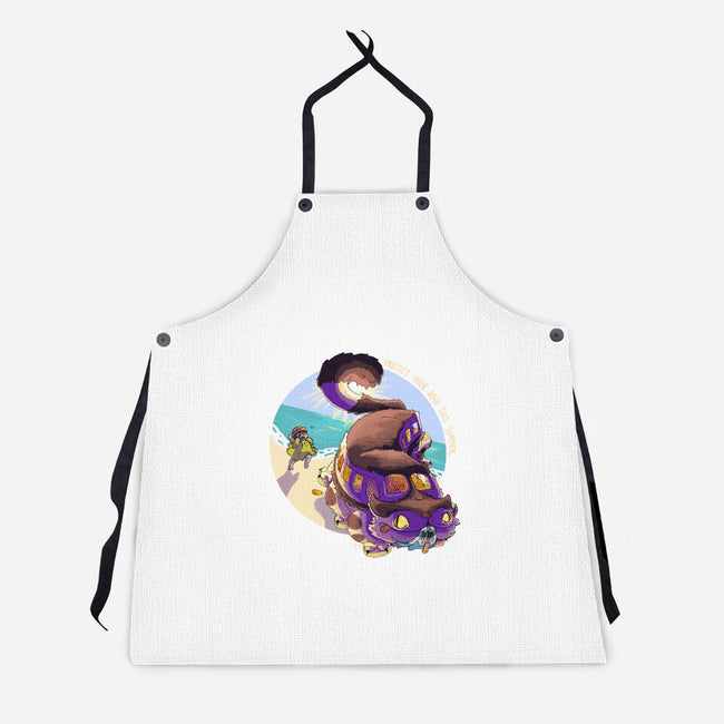 Protect Your Dogs-Unisex-Kitchen-Apron-Sofia Merc