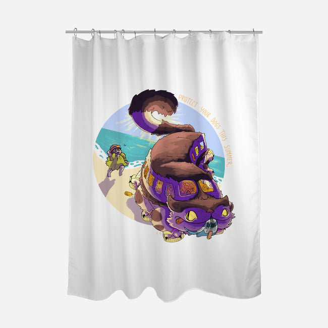 Protect Your Dogs-None-Polyester-Shower Curtain-Sofia Merc