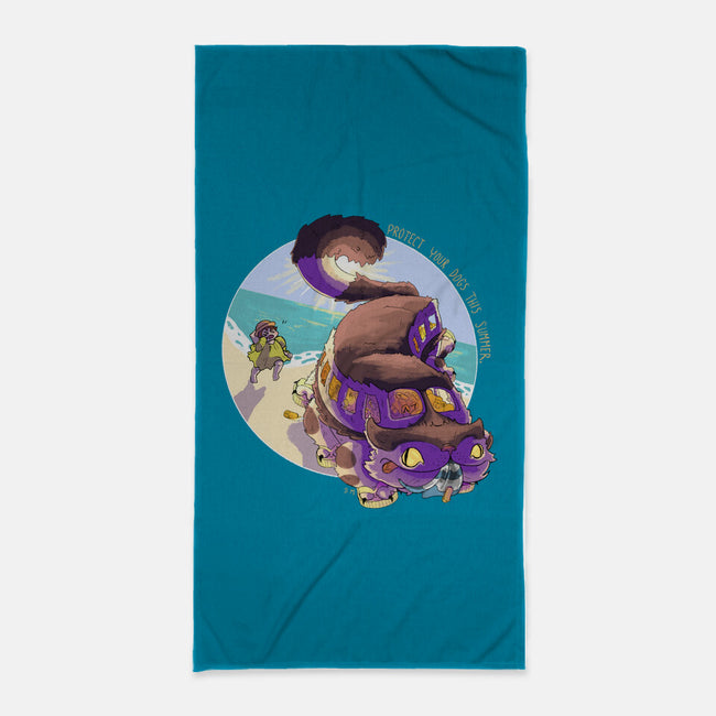 Protect Your Dogs-None-Beach-Towel-Sofia Merc