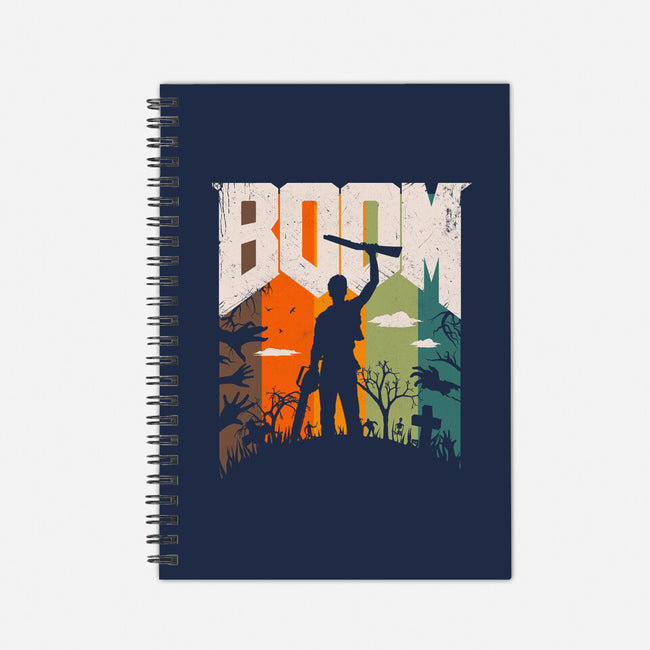 This Is My Boomstick-None-Dot Grid-Notebook-rocketman_art