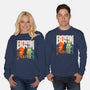 This Is My Boomstick-Unisex-Crew Neck-Sweatshirt-rocketman_art