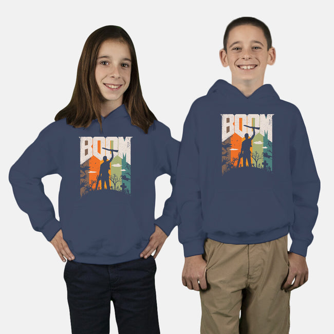This Is My Boomstick-Youth-Pullover-Sweatshirt-rocketman_art