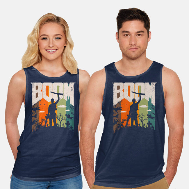 This Is My Boomstick-Unisex-Basic-Tank-rocketman_art