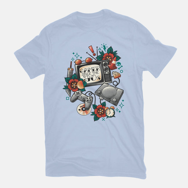 Gamer Since The 90s-Womens-Basic-Tee-NemiMakeit