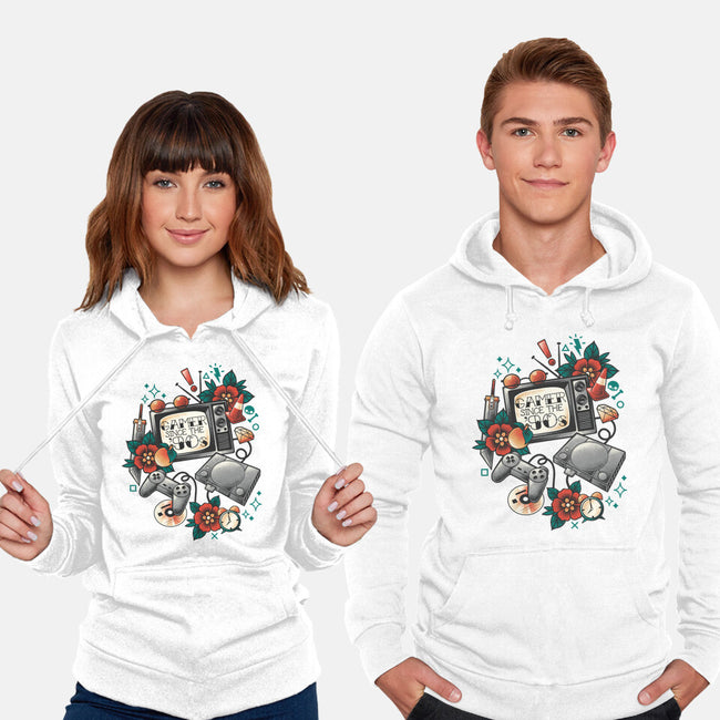 Gamer Since The 90s-Unisex-Pullover-Sweatshirt-NemiMakeit